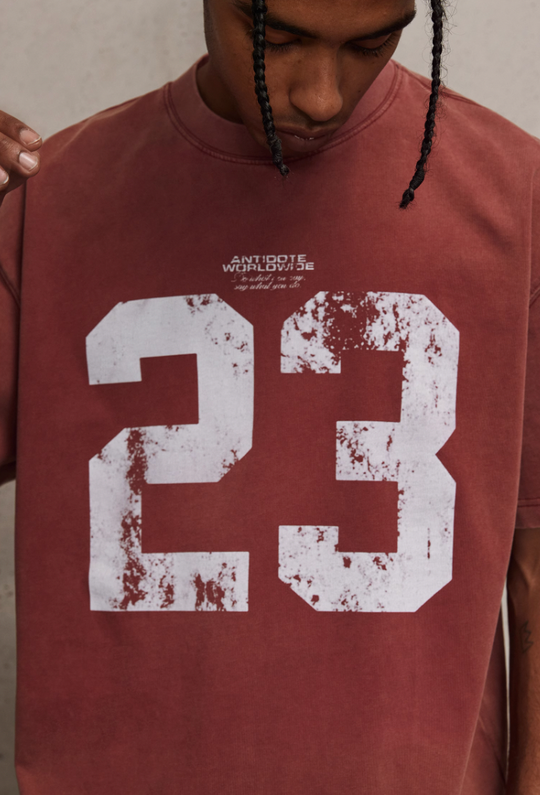 ANTIDOTE No. 23 Vintage Print Washed Tee