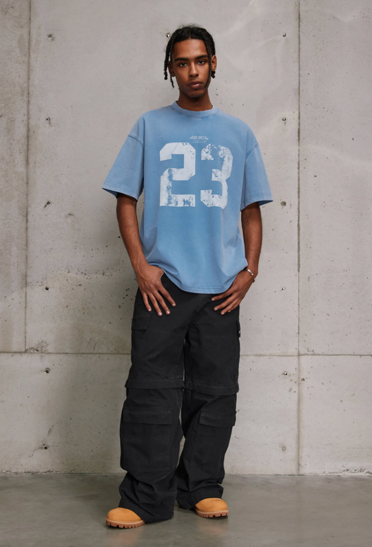 ANTIDOTE No. 23 Vintage Print Washed Tee
