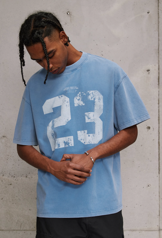 ANTIDOTE No. 23 Vintage Print Washed Tee