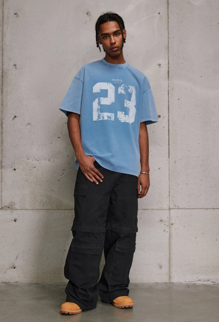 ANTIDOTE No. 23 Vintage Print Washed Tee