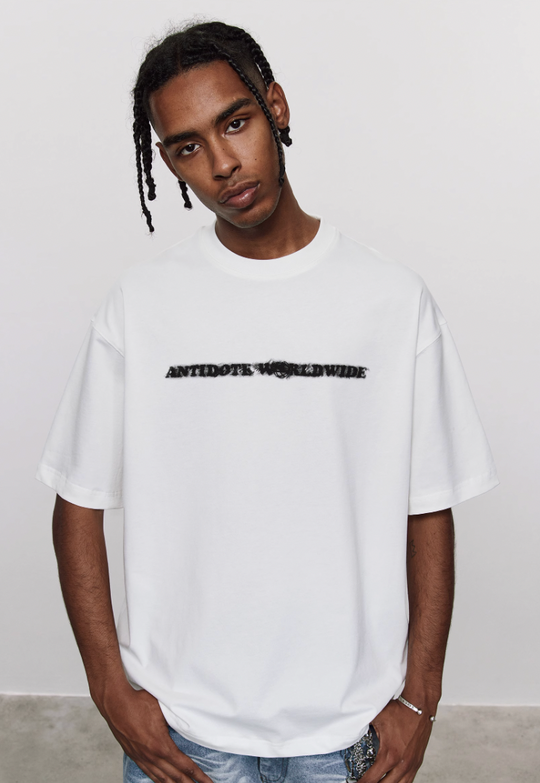 ANTIDOTE Phantom Logo Print Basic Tee