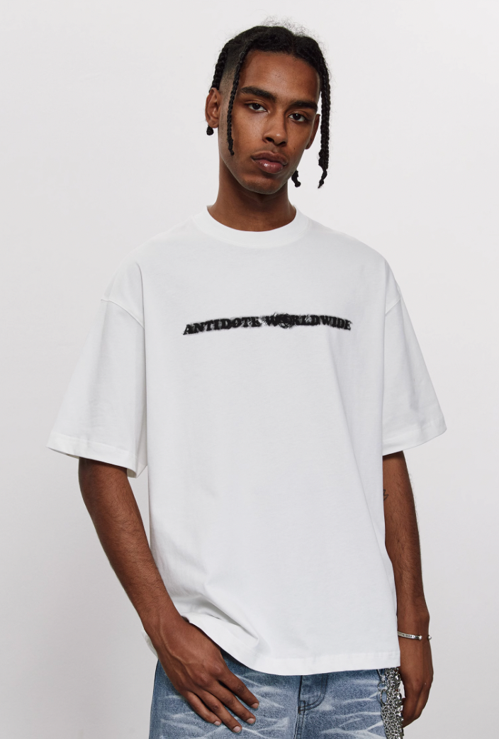 ANTIDOTE Phantom Logo Print Basic Tee