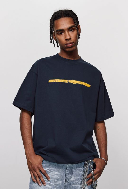 ANTIDOTE Phantom Logo Print Basic Tee