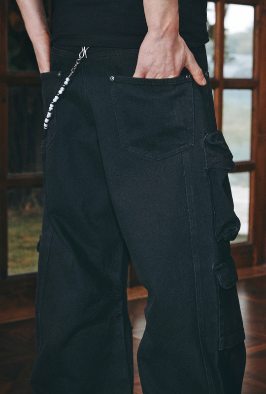 ANTIDOTE Multi Pocket Machete Work Cargo Jeans