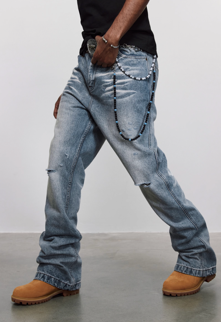 ANTIDOTE Nostalgic Horsebit Denim Jeans