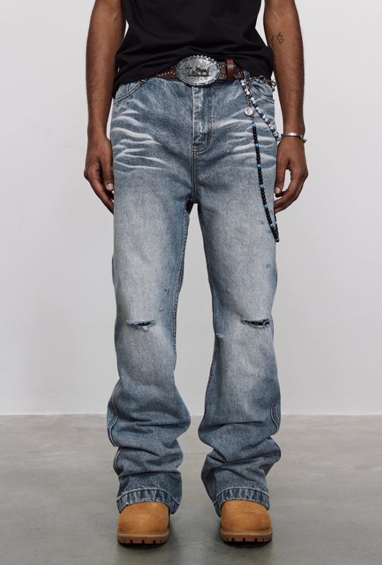 ANTIDOTE Nostalgic Horsebit Denim Jeans