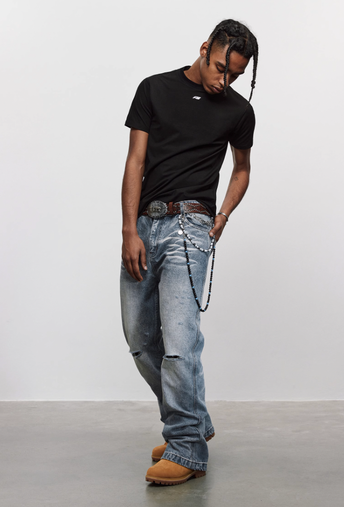 ANTIDOTE Nostalgic Horsebit Denim Jeans