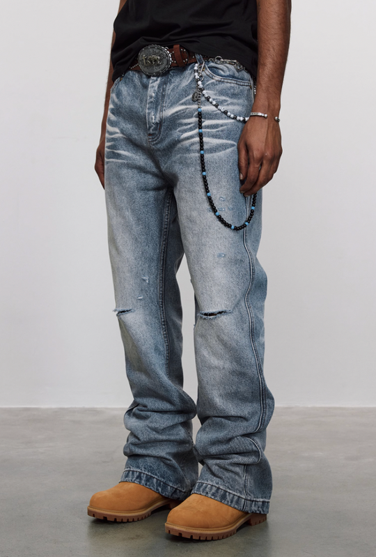 ANTIDOTE Nostalgic Horsebit Denim Jeans