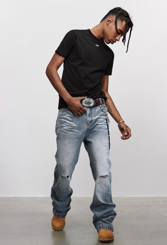 ANTIDOTE Nostalgic Horsebit Denim Jeans