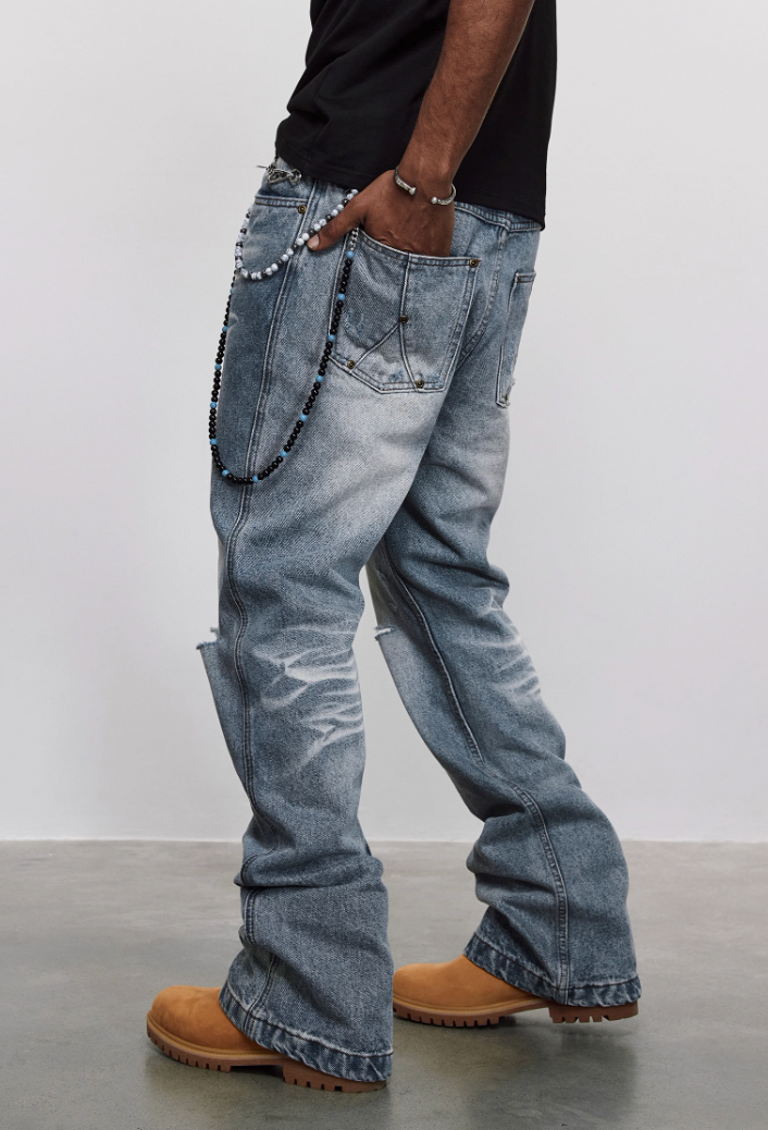 ANTIDOTE Nostalgic Horsebit Denim Jeans