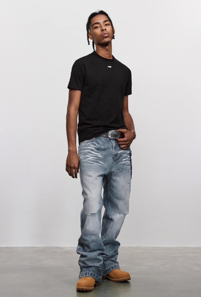 ANTIDOTE Nostalgic Horsebit Denim Jeans