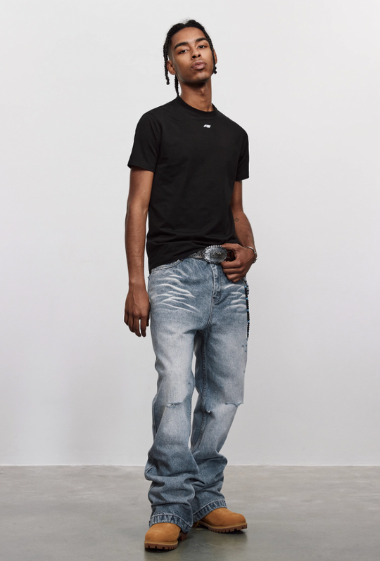 ANTIDOTE Nostalgic Horsebit Denim Jeans