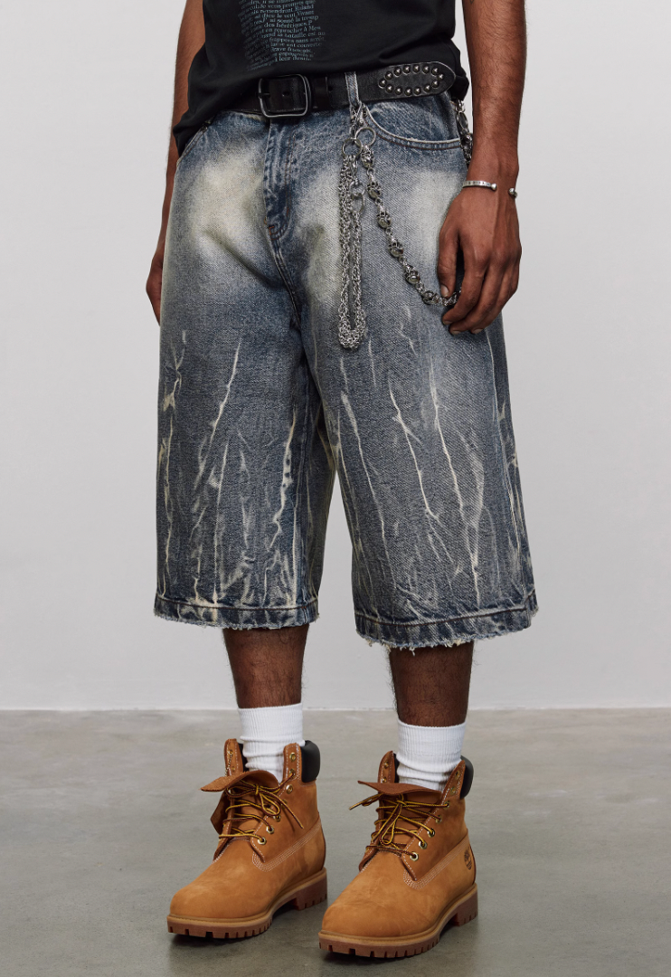 Buy Now ANTIDOTE Lightning Denim Shorts – Face 3 Face Buy Now ANTIDOTE Lightning Denim Shorts – Face 3 Face