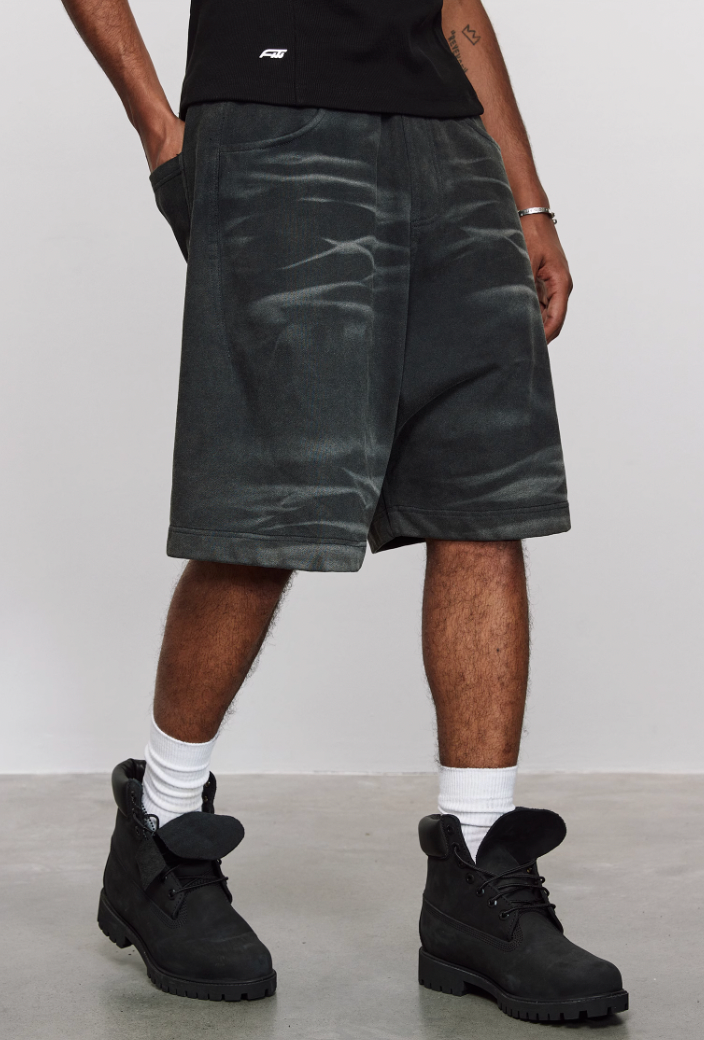 ANTIDOTE Scratch & Spray Cat Whiskers Short Sweatpants