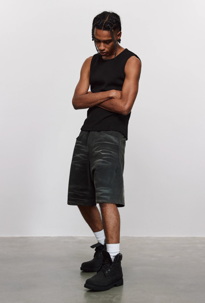 ANTIDOTE Scratch & Spray Cat Whiskers Short Sweatpants