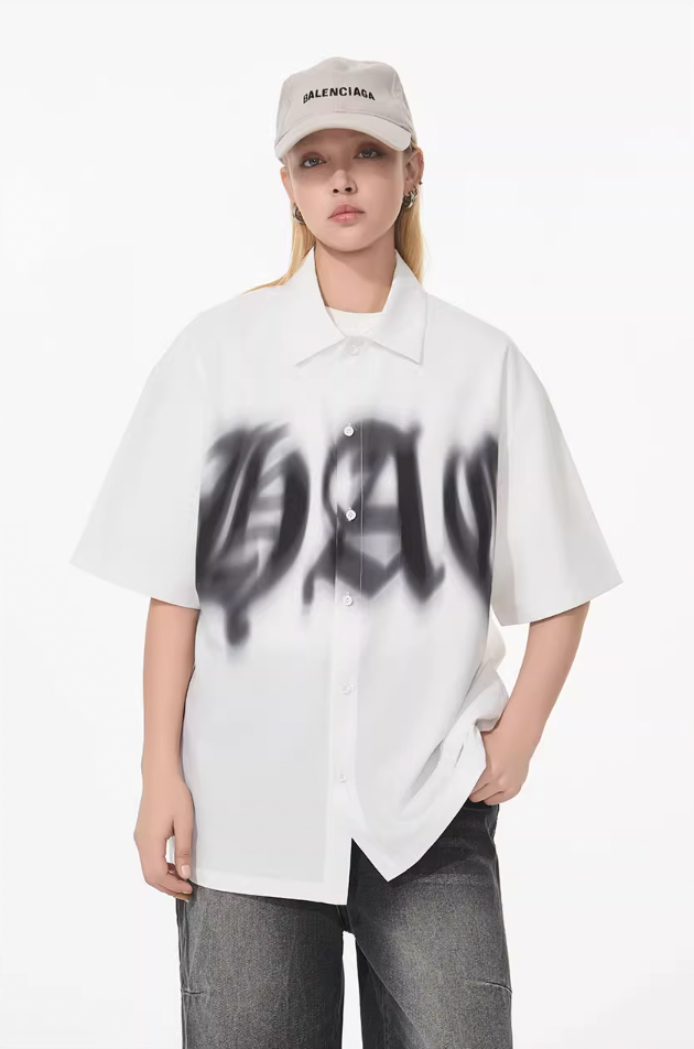 Harsh and Cruel Phantom Gothic Cuban Shirt