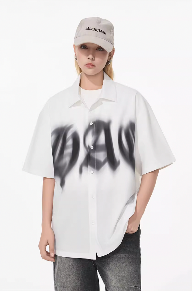 Harsh and Cruel Phantom Gothic Cuban Shirt