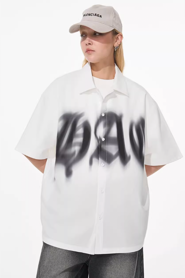 Harsh and Cruel Phantom Gothic Cuban Shirt