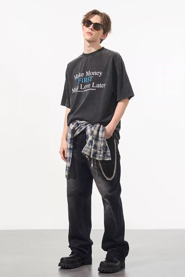 Harsh and Cruel Make Money Printed Tee