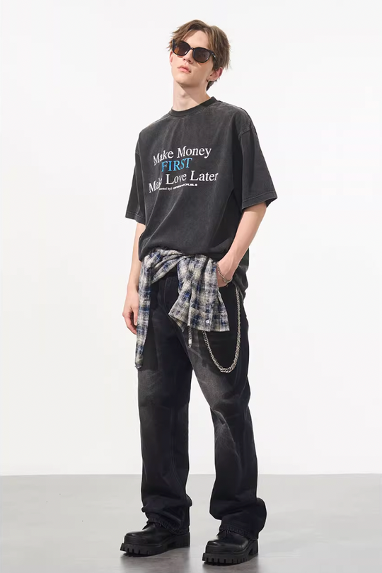 Harsh and Cruel Make Money Printed Tee