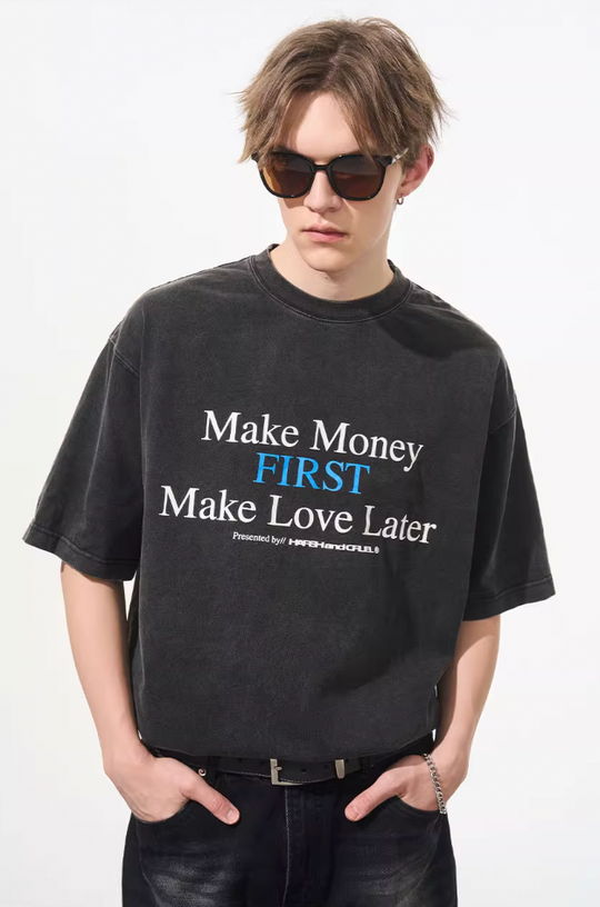 Harsh and Cruel Make Money Printed Tee