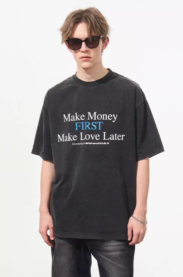 Harsh and Cruel Make Money Printed Tee