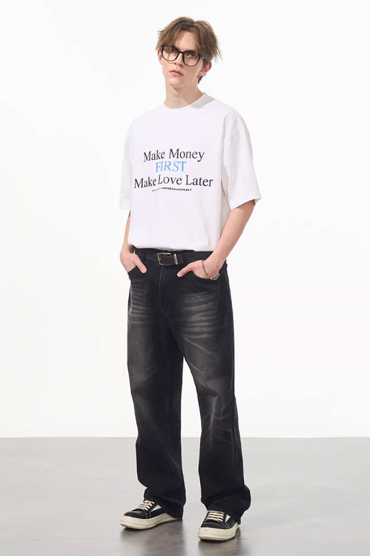 Harsh and Cruel Make Money Printed Tee