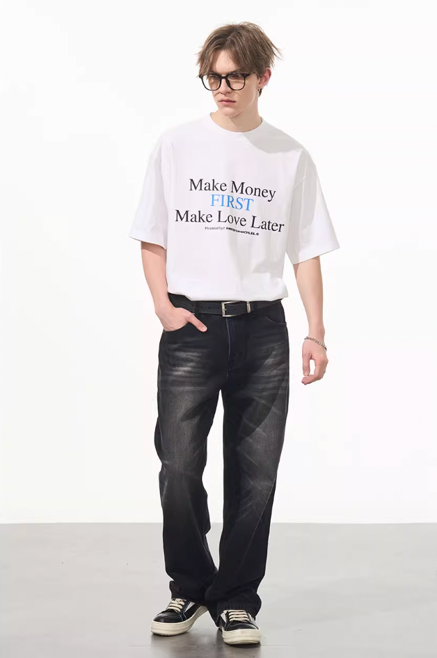 Harsh and Cruel Make Money Printed Tee