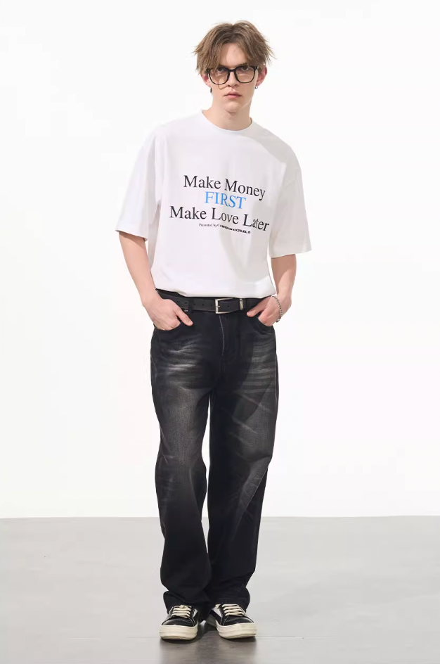 Harsh and Cruel Make Money Printed Tee