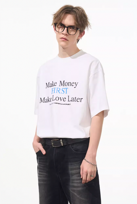 Harsh and Cruel Make Money Printed Tee