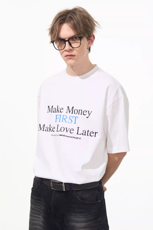 Harsh and Cruel Make Money Printed Tee