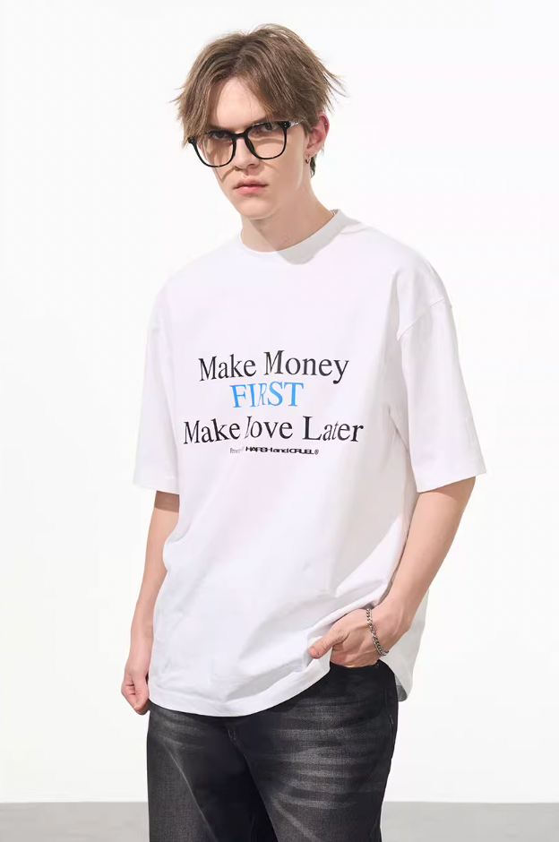 Harsh and Cruel Make Money Printed Tee