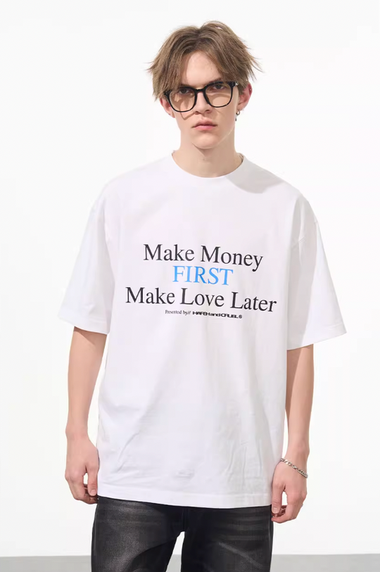 Harsh and Cruel Make Money Printed Tee
