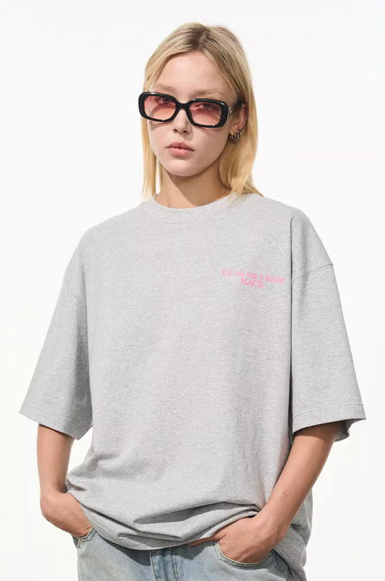 Harsh and Cruel Phantom Font French Typography Tee