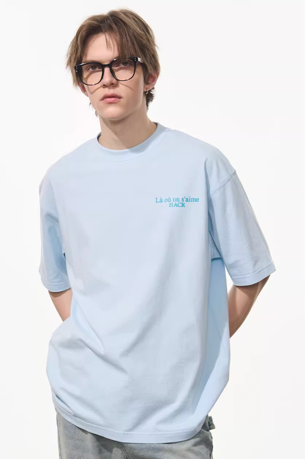 Harsh and Cruel Phantom Font French Typography Tee