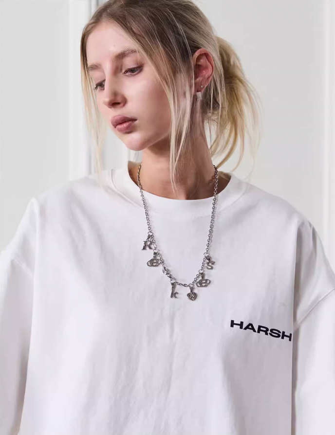 Harsh and Cruel Dogs Logo Printed Tee