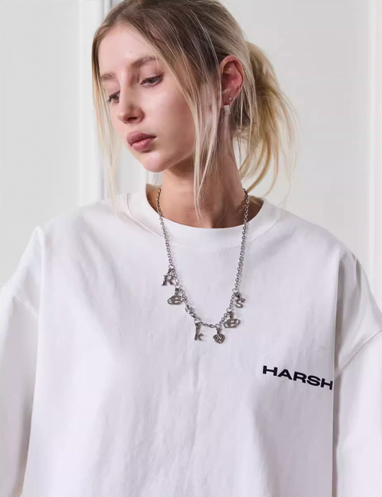 Harsh and Cruel Dogs Logo Printed Tee