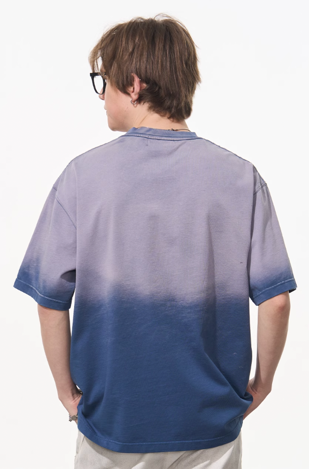 Harsh and Cruel Gradient Washed Logo Tee