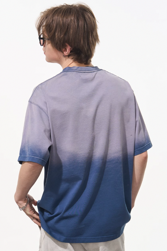 Harsh and Cruel Gradient Washed Logo Tee