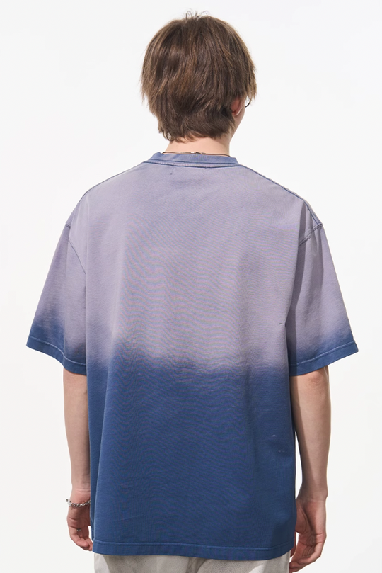Harsh and Cruel Gradient Washed Logo Tee