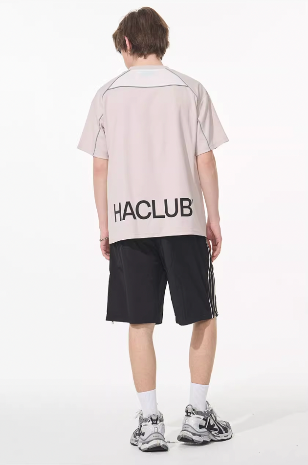 Harsh and Cruel Spliced Jersery Logo Tee