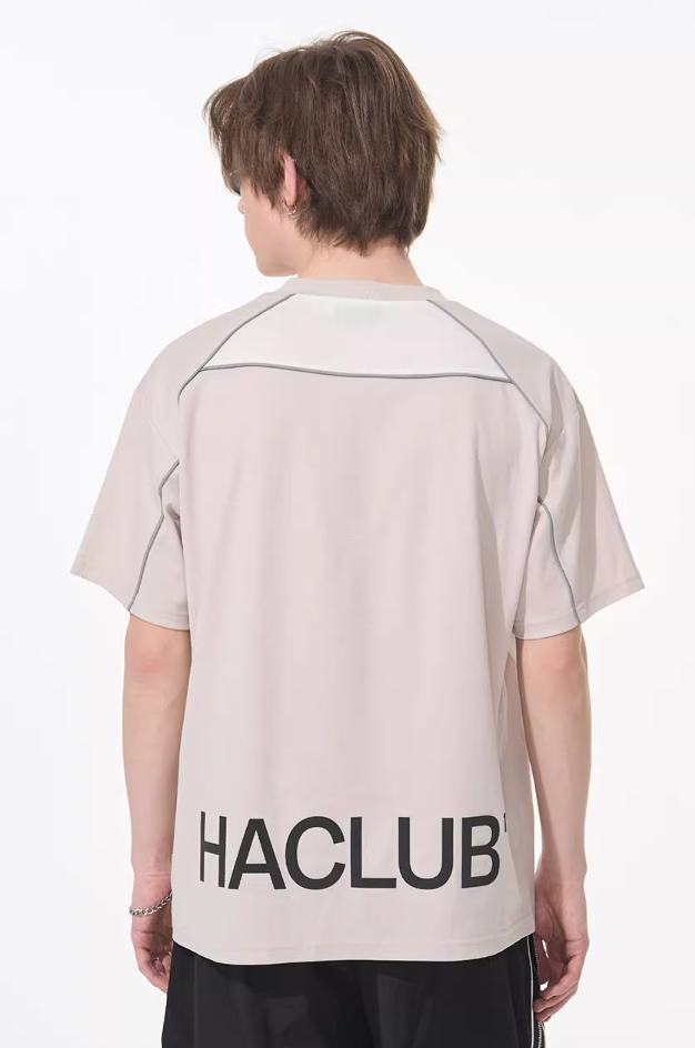 Harsh and Cruel Spliced Jersery Logo Tee