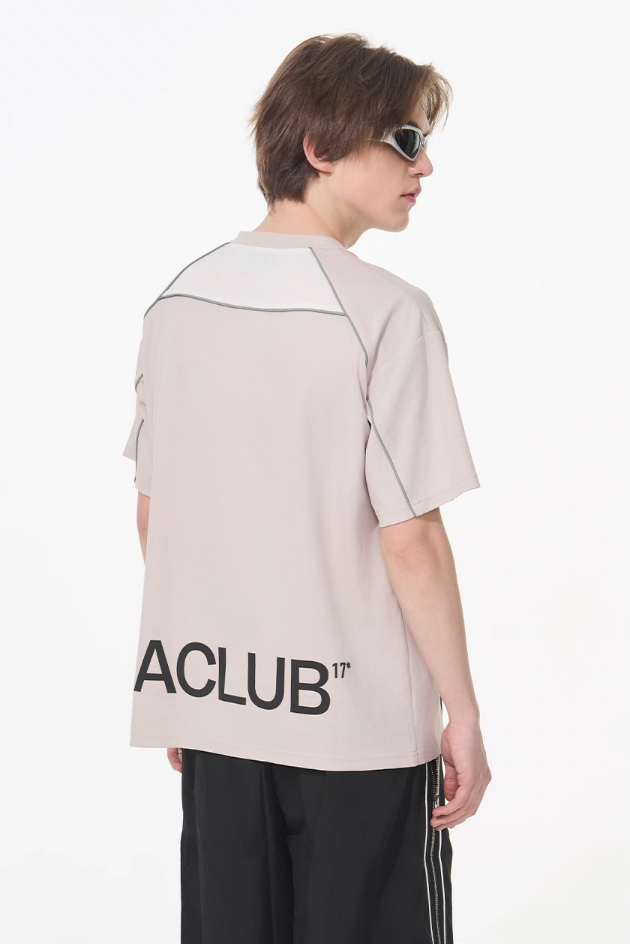 Harsh and Cruel Spliced Jersery Logo Tee