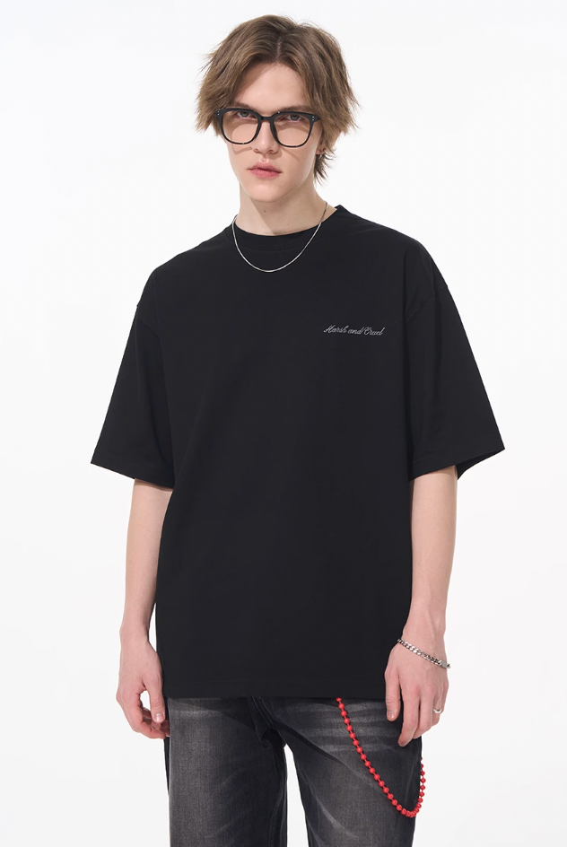 Harsh and Cruel Roses Ring Printed Tee