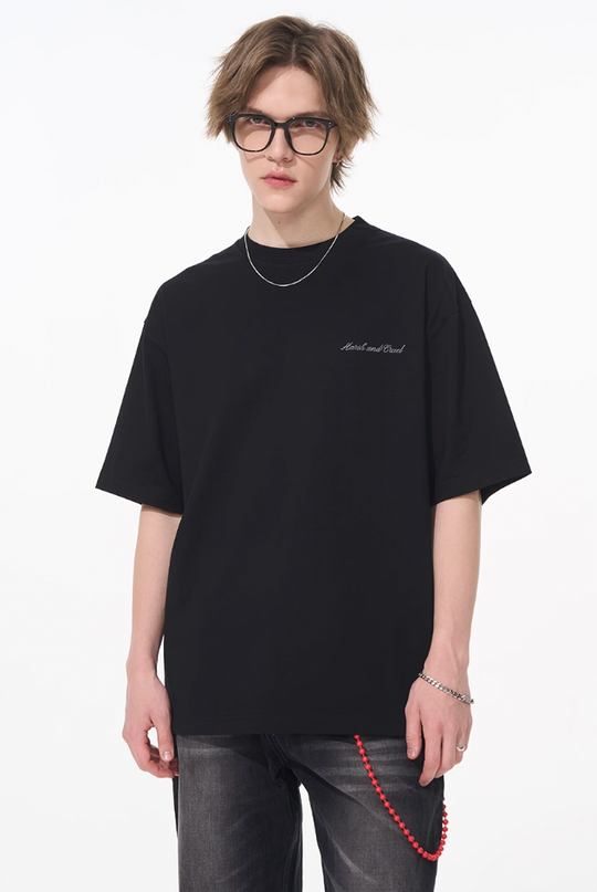 Harsh and Cruel Roses Ring Printed Tee