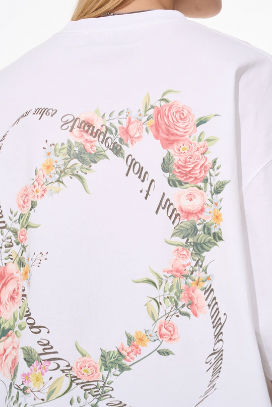 Harsh and Cruel Roses Ring Printed Tee