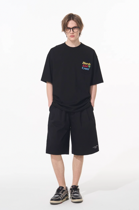 Harsh and Cruel Love Layered Print Tee