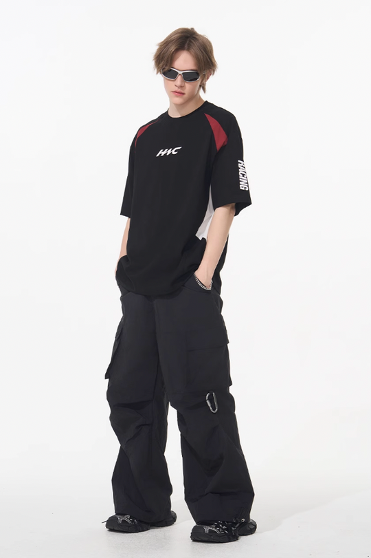 Harsh and Cruel Racing Mesh Panel Soccer Tee