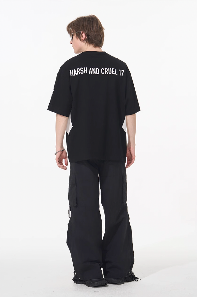 Harsh and Cruel Racing Mesh Panel Soccer Tee