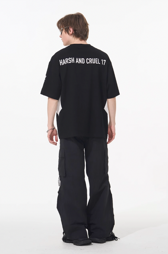 Harsh and Cruel Racing Mesh Panel Soccer Tee